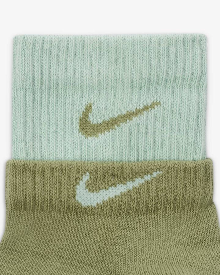 Calcetines Nike Everyday Plus Cushioned Training Ankle Hombre Verde | YUNIG-1425
