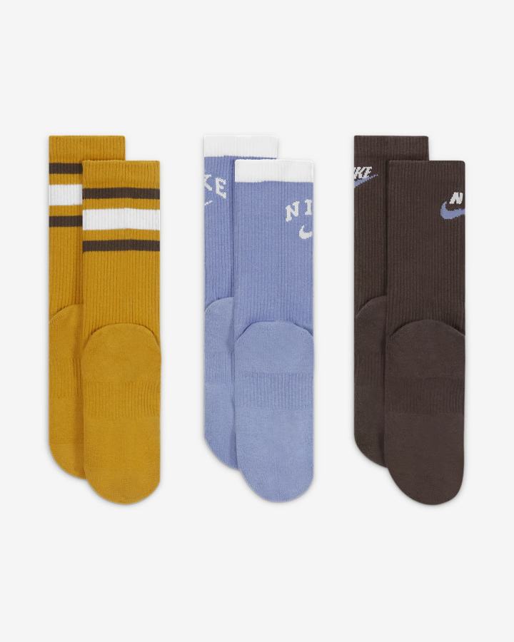 Calcetines Nike Everyday Plus Cushioned Crew Niño Multicolor | ZPKVI-3586