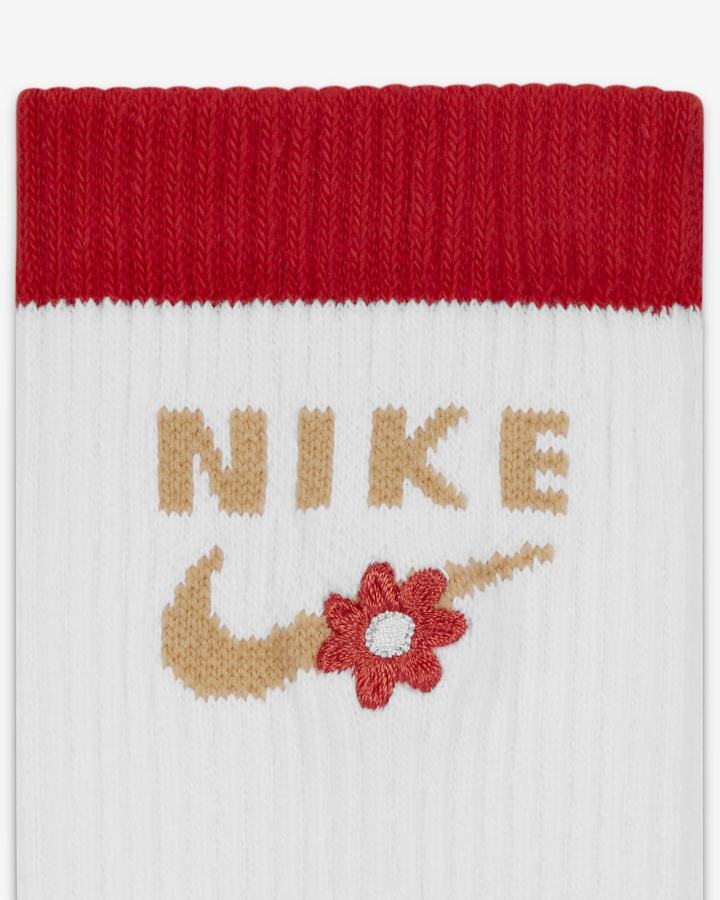 Calcetines Nike Everyday Plus Kids Cushioned Crew (3 Pairs) Niña Multicolor | IEWSA-1370