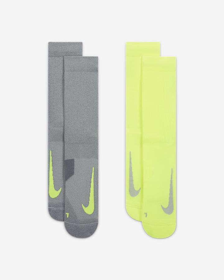 Calcetines Nike Multiplier Crew Sock (2 Pairs) Hombre Multicolor | YSPNH-9861