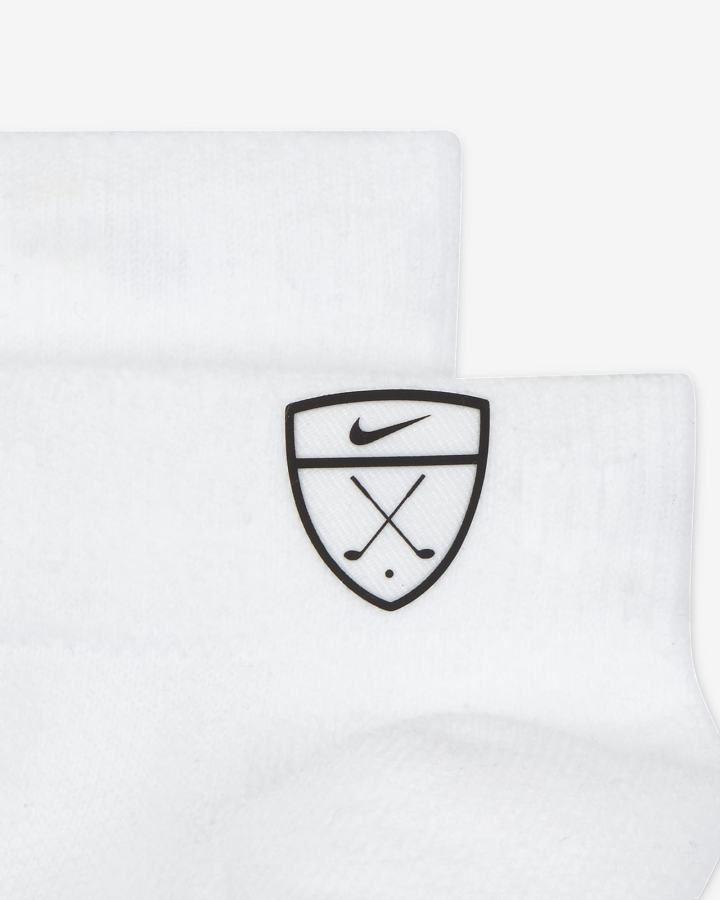 Calcetines Nike Multiplier Low Golf Quarter (2 Pairs) Hombre Blancas Negras | YFNRS-9718