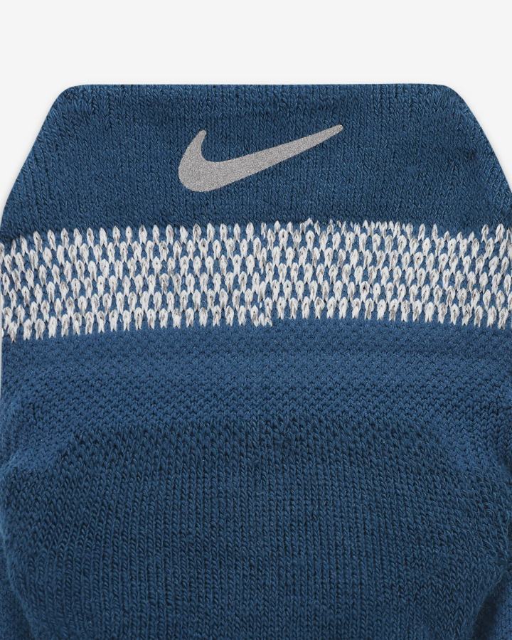 Calcetines Nike Spark Cushioned No-Show Running Hombre Azules Verde | EBHOJ-1697