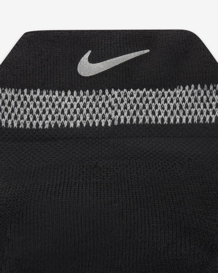 Calcetines Nike Spark Cushioned No-Show Running Hombre Negras | IYBAS-2687