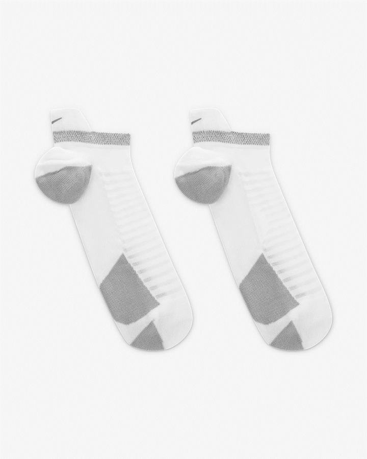 Calcetines Nike Spark Cushioned No-Show Running Hombre Blancas | MNQPG-5632