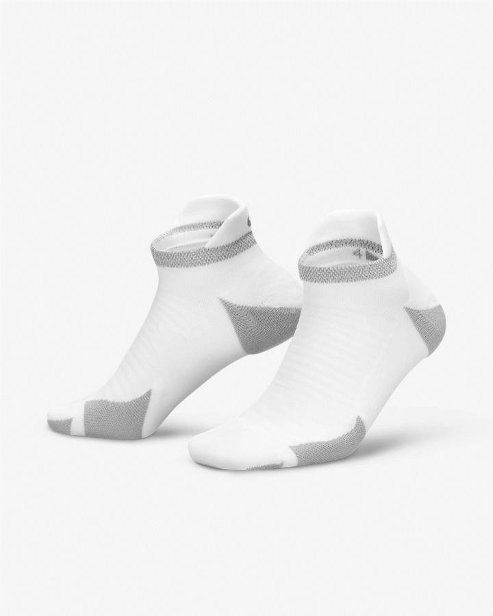 Calcetines Nike Spark Cushioned No-Show Running Hombre Blancas | MNQPG-5632