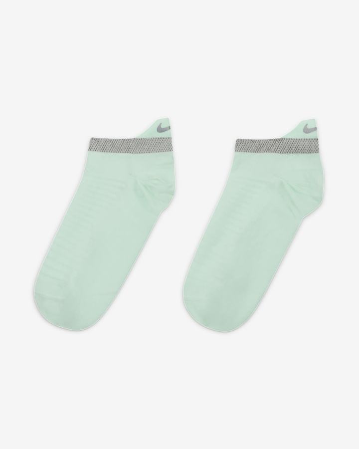 Calcetines Nike Spark Lightweight No-Show Running Hombre Verde Menta Plateadas | MJPGY-6274