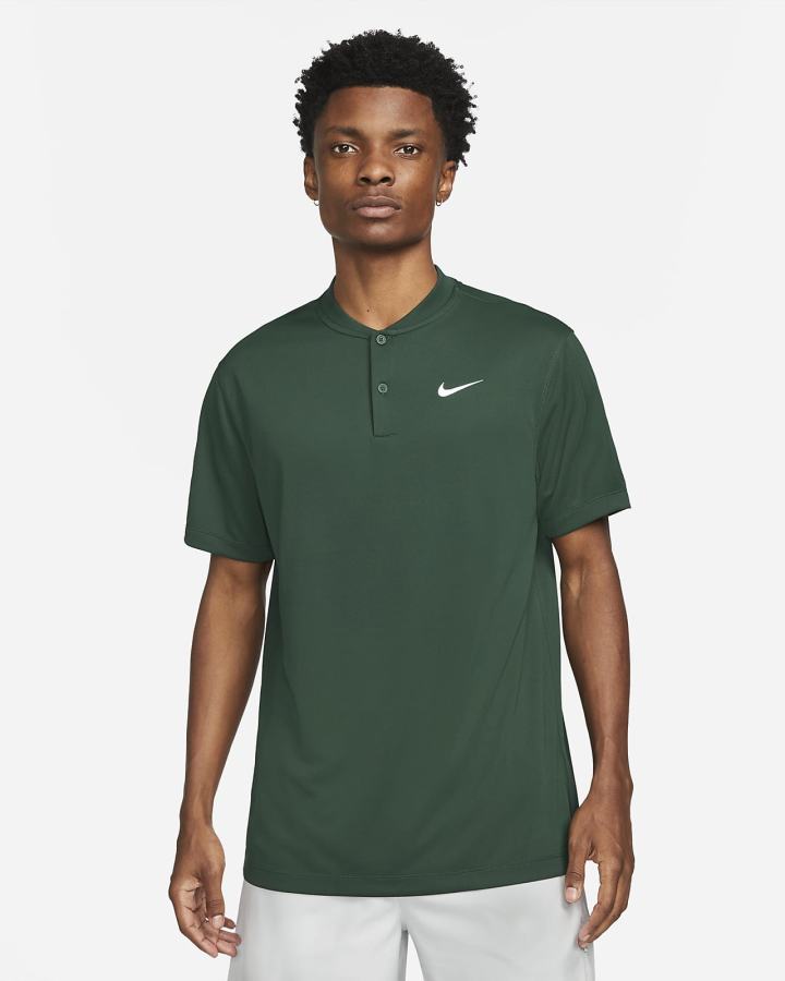 Camisa Polo Nike Court Dri-FIT Tennis Hombre Naranjas Blancas | ETCKH-4081