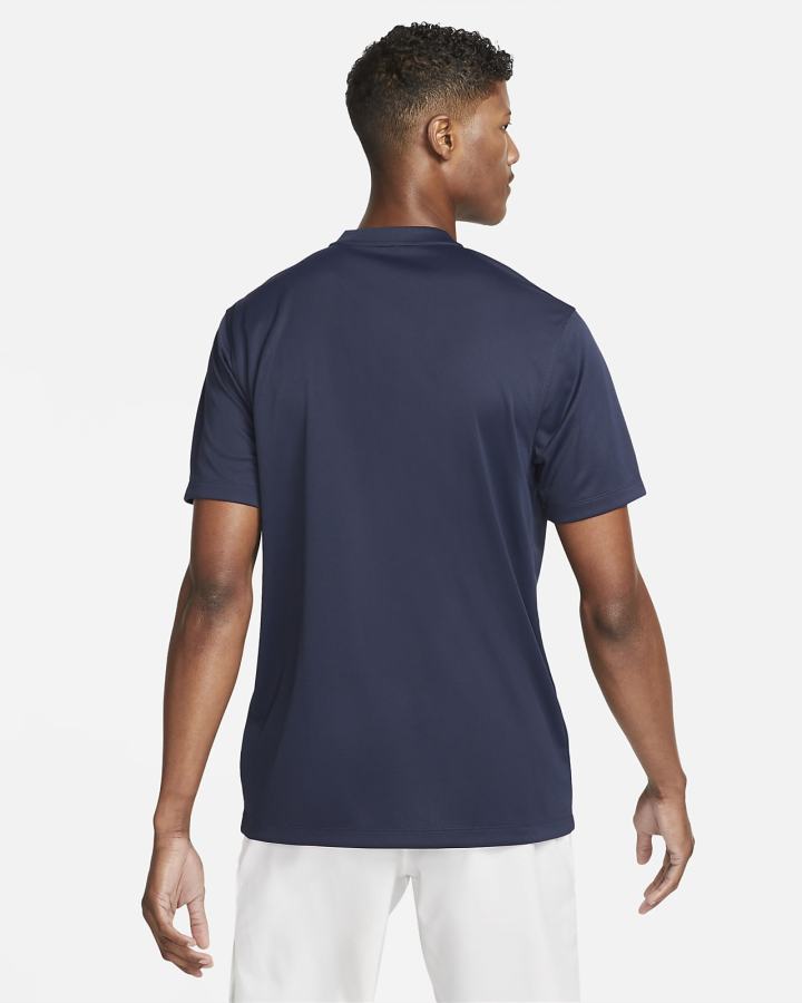 Camisa Polo Nike Court Dri-FIT Tennis Hombre Obsidian Blancas | NOZPI-9541