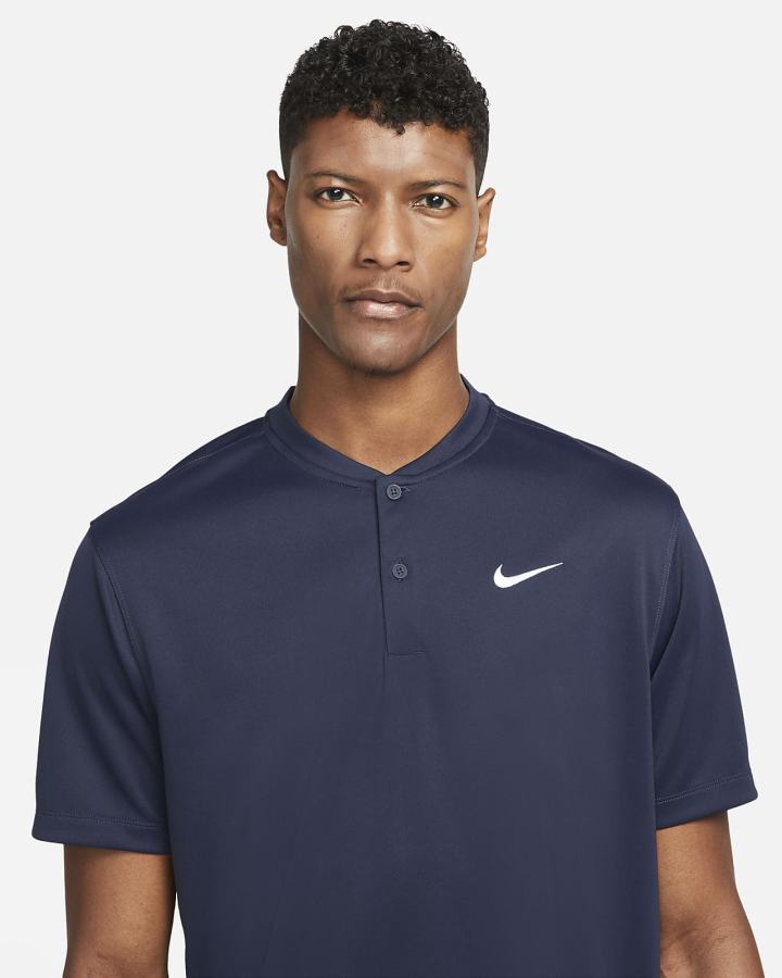 Camisa Polo Nike Court Dri-FIT Tennis Hombre Obsidian Blancas | NOZPI-9541
