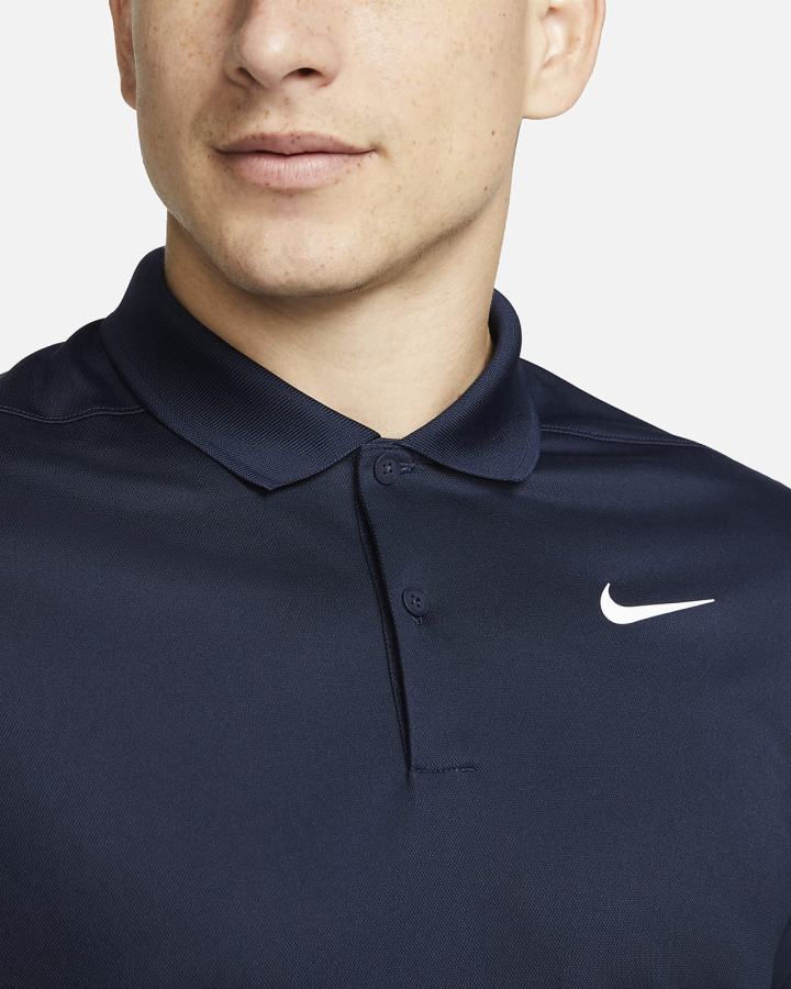 Camisa Polo Nike Court Dri-FIT Tennis Hombre Obsidian Blancas | SFVOC-2397