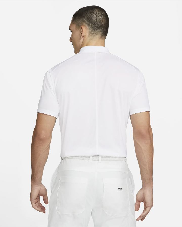 Camisa Polo Nike Court Dri-FIT Tennis Hombre Blancas Negras | SOFUL-2781