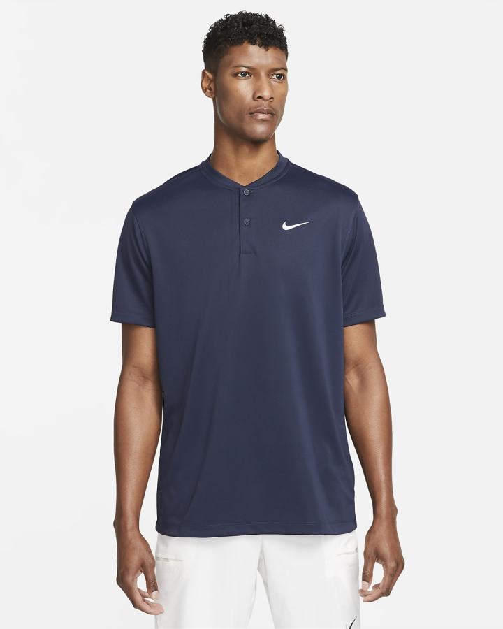 Camisa Polo Nike Court Dri-FIT Tennis Hombre Rojas Blancas | TLXFU-2647