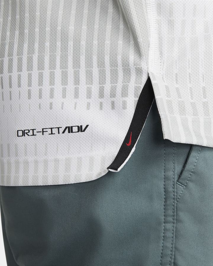 Camisa Polo Nike Dri-FIT ADV Tiger Woods Golf Hombre Blancas Negras | KRUEX-7562