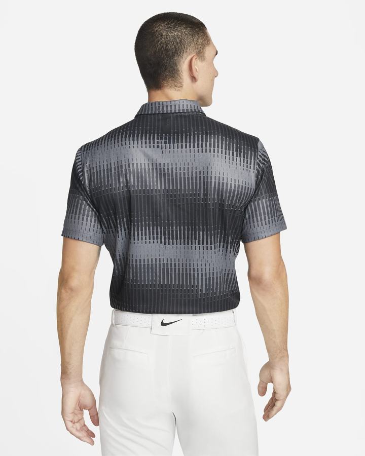 Camisa Polo Nike Dri-FIT ADV Tiger Woods Golf Hombre Gris Negras Blancas | WYLHO-8542