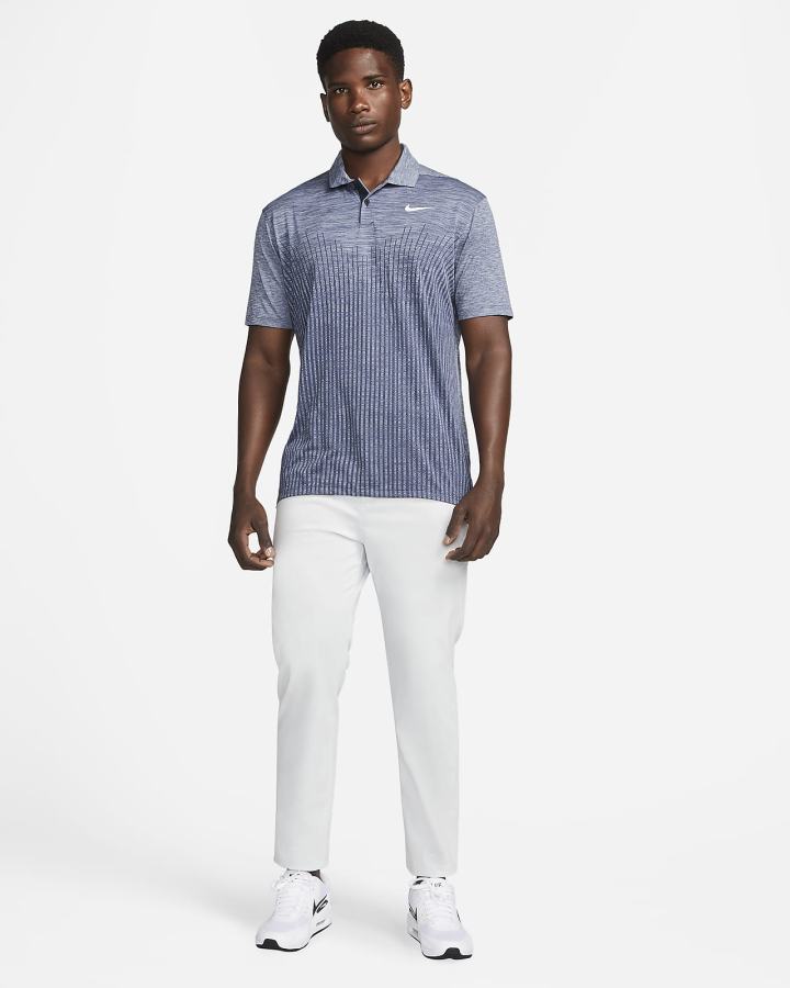 Camisa Polo Nike Dri-FIT ADV Vapor Engineered Golf Hombre Obsidian Blancas | EQUOG-7230