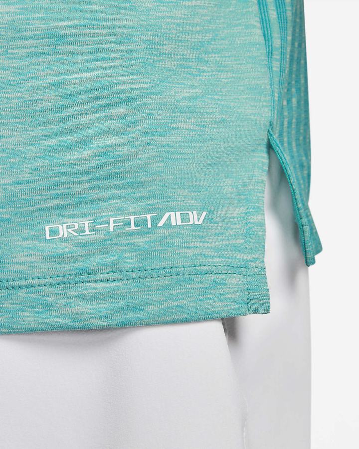 Camisa Polo Nike Dri-FIT ADV Vapor Engineered Golf Hombre Verde Blancas | ESBTP-3620