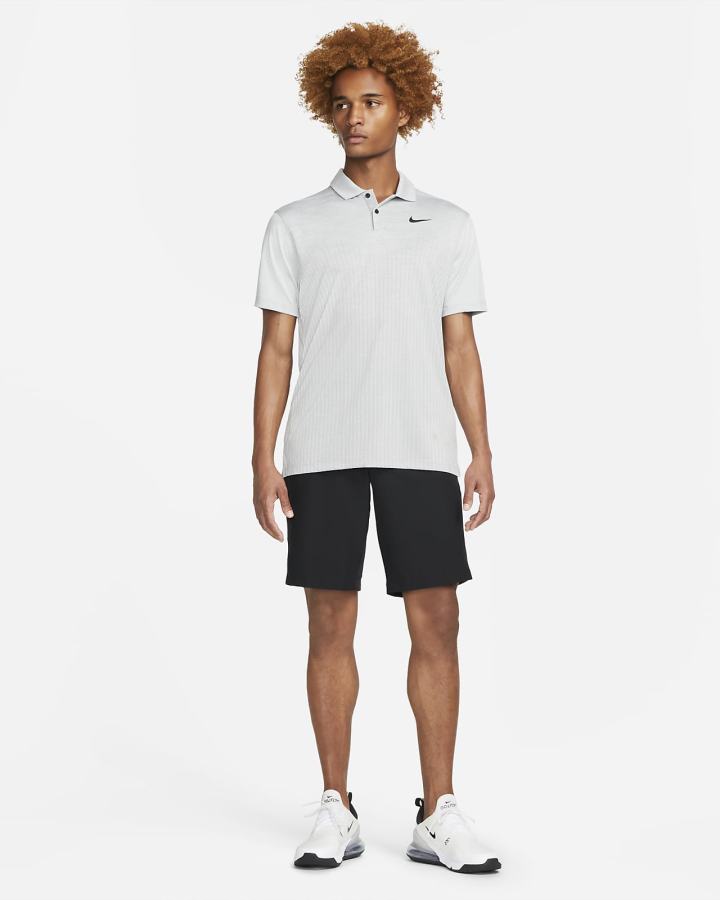Camisa Polo Nike Dri-FIT ADV Vapor Engineered Golf Hombre Gris Blancas Negras | TWHOX-2514