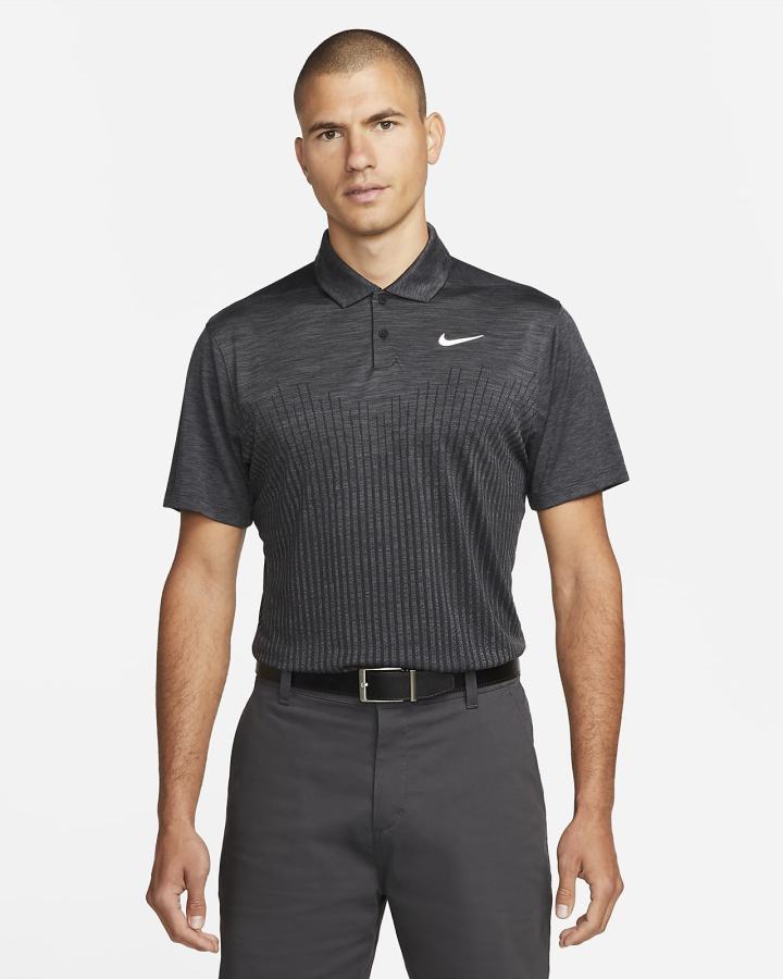 Camisa Polo Nike Dri-FIT ADV Vapor Engineered Golf Hombre Negras Gris Blancas | VKAFX-7219