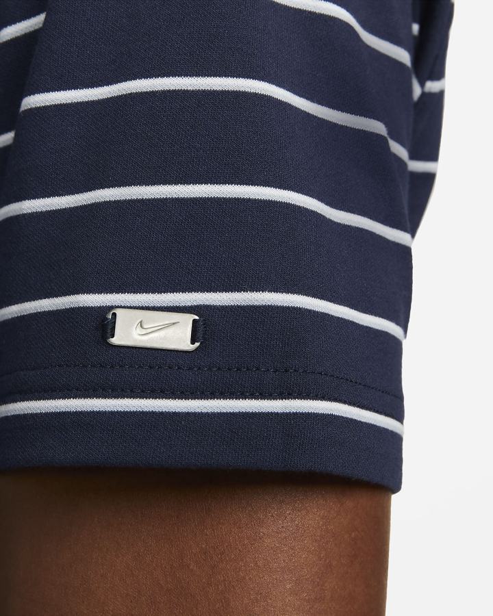 Camisa Polo Nike Dri-FIT Player A Rayas Golf Hombre Obsidian Plateadas | FGMUC-5317
