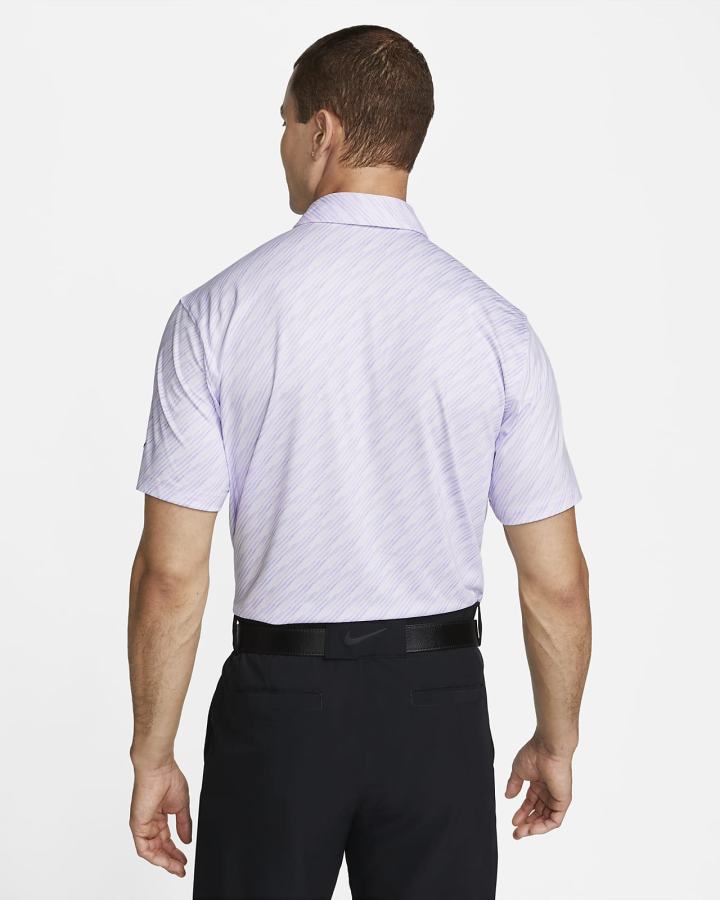 Camisa Polo Nike Dri-FIT Vapor A Rayas Golf Hombre Moradas Negras | TYIAW-4258