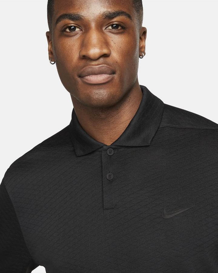 Camisa Polo Nike Dri-FIT Vapor Golf Hombre Negras | TJSIO-3096