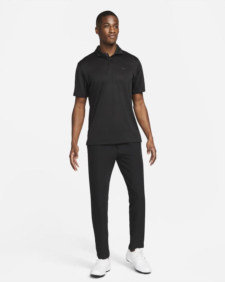 Camisa Polo Nike Dri-FIT Vapor Golf Hombre Negras | TJSIO-3096