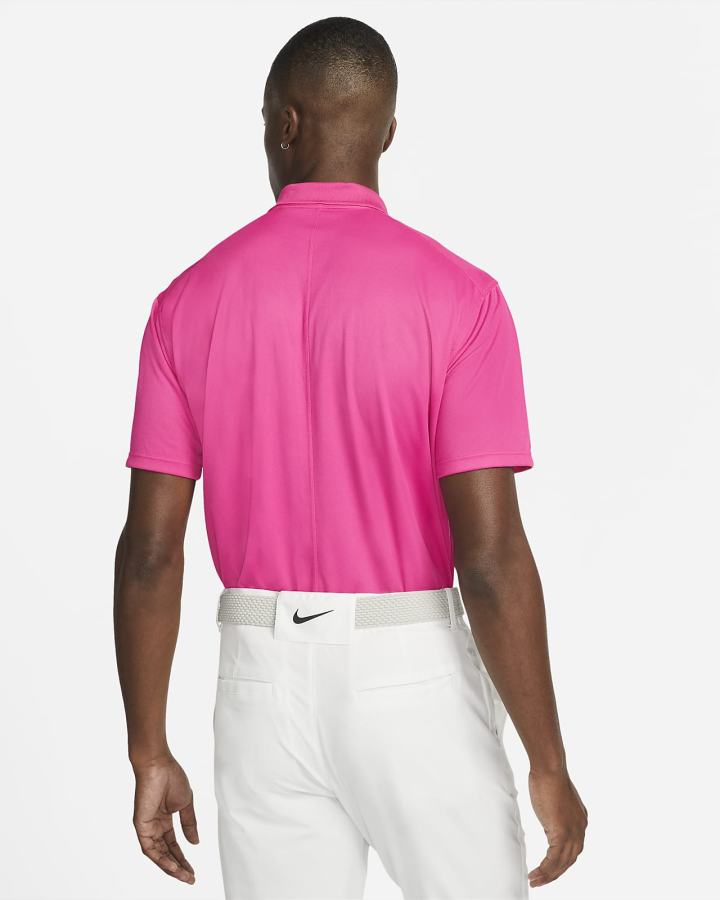 Camisa Polo Nike Dri-FIT Victory Golf Hombre Rosas Blancas | LJQSR-8537