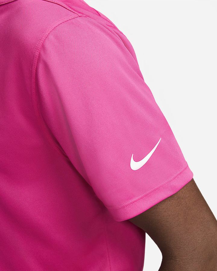 Camisa Polo Nike Dri-FIT Victory Golf Hombre Rosas Blancas | LJQSR-8537