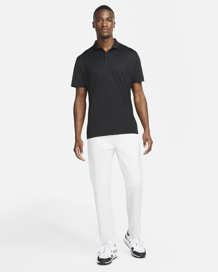 Camisa Polo Nike Dri-FIT Victory Golf Hombre Rosas Blancas | LJQSR-8537