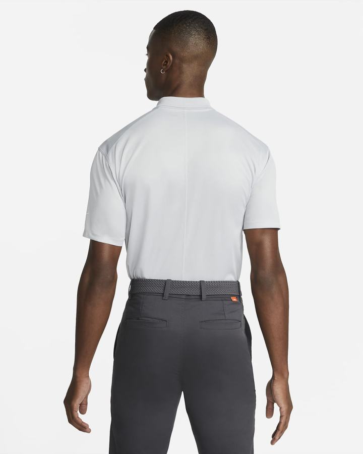 Camisa Polo Nike Dri-FIT Victory Golf Hombre Gris Claro Blancas | QFZIK-3749
