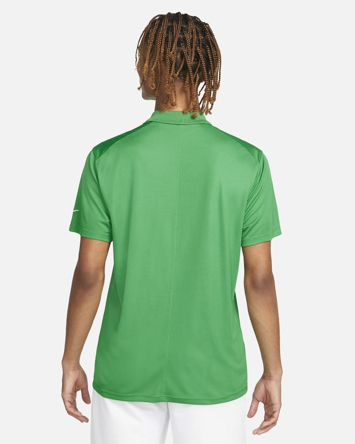 Camisa Polo Nike Dri-FIT Victory Golf Hombre Verde Blancas | QUHEL-3516