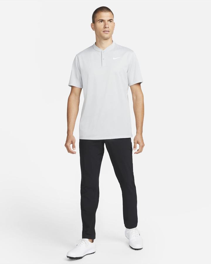 Camisa Polo Nike Dri-FIT Victory Golf Hombre Gris Claro Blancas | RBJXP-0624