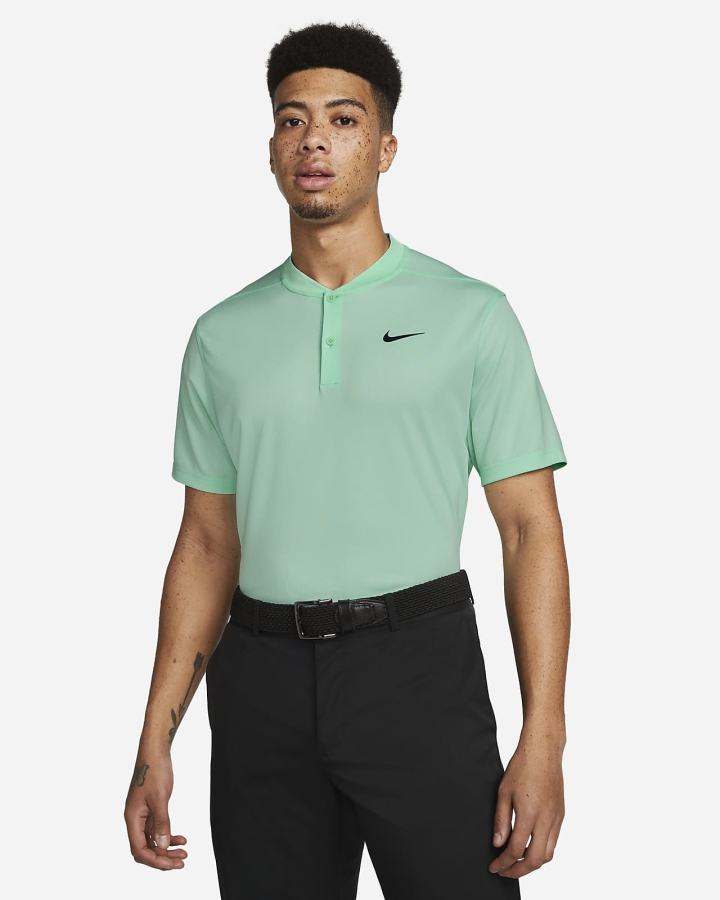 Camisa Polo Nike Dri-FIT Victory Golf Hombre Azules Blancas | RHDKQ-4208