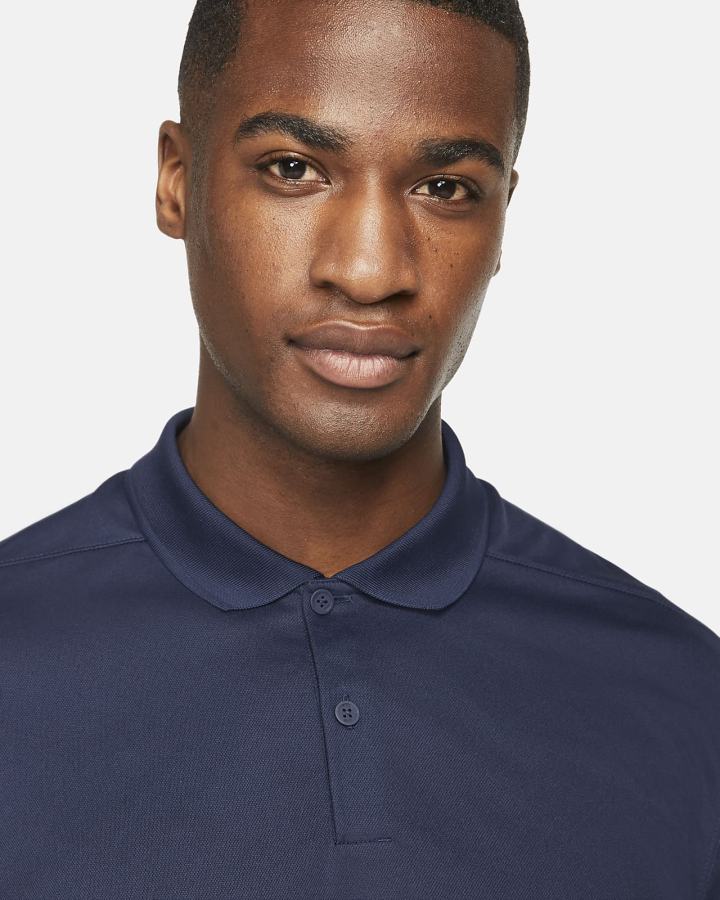 Camisa Polo Nike Dri-FIT Victory Golf Hombre Azul Marino Blancas | YOEDQ-2046