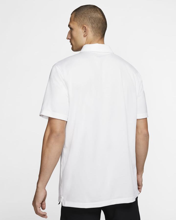 Camisa Polo Nike Football Hombre Blancas Negras | DUHZJ-2809