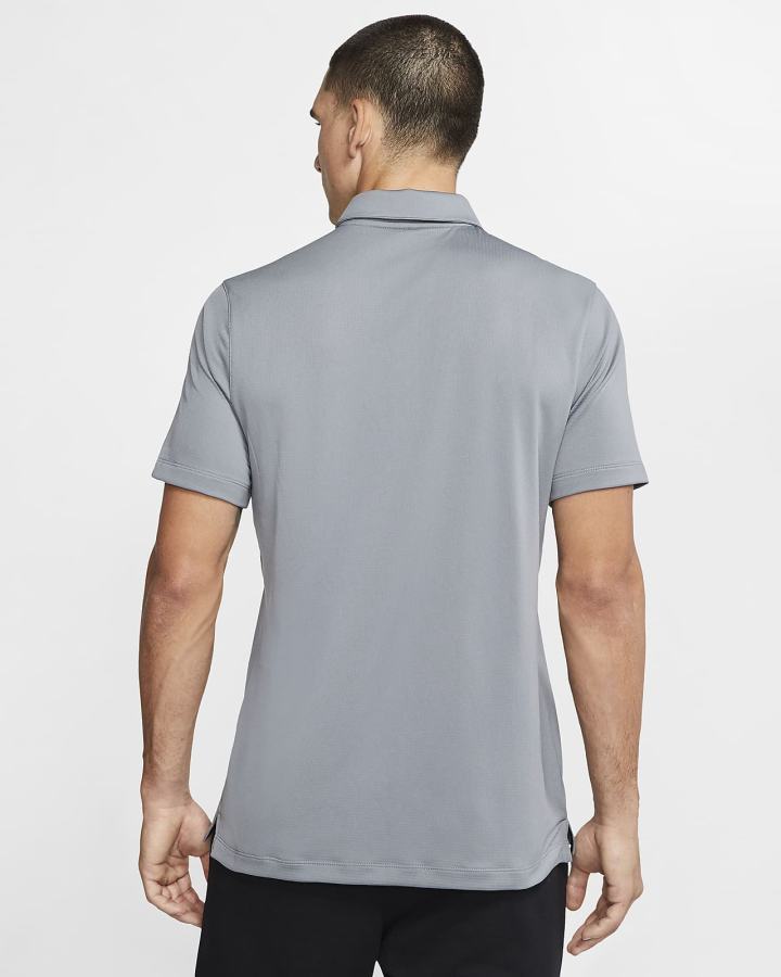 Camisa Polo Nike Football Hombre Gris Negras Blancas | HQLPV-7084