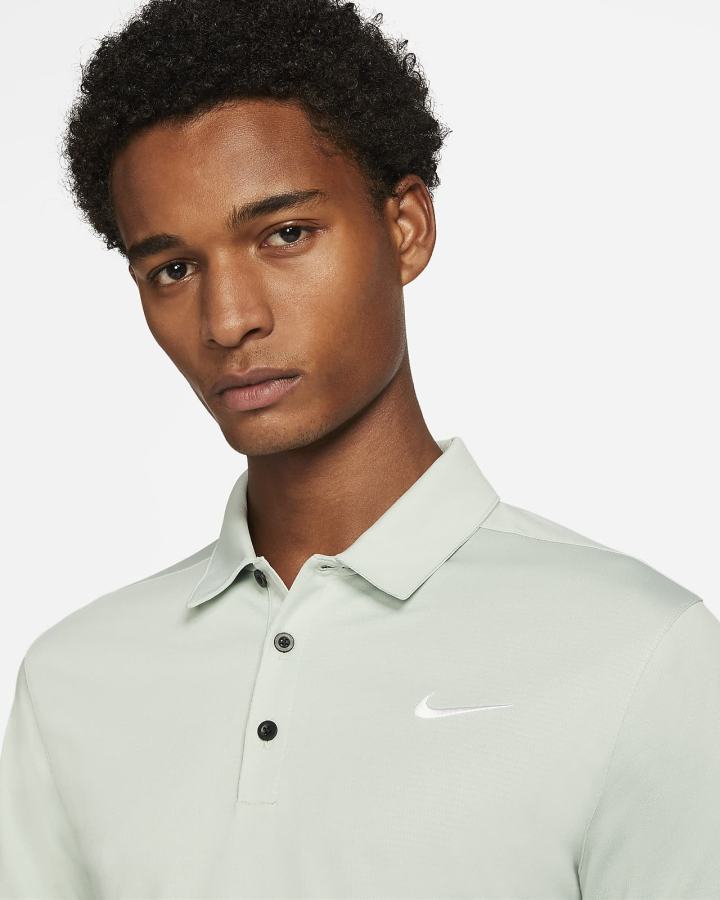 Camisa Polo Nike Football Hombre Negras Blancas | PSFDO-1940