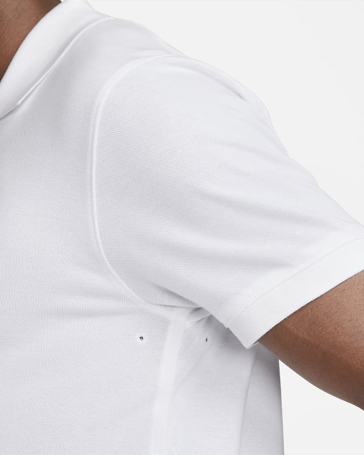 Camisa Polo Nike Rafa Slim-Fit Hombre Blancas Negras | ONKSH-3781