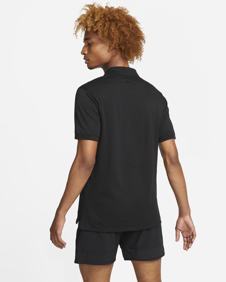 Camisa Polo Nike Rafa Slim-Fit Hombre Negras Blancas | WBCTK-6581