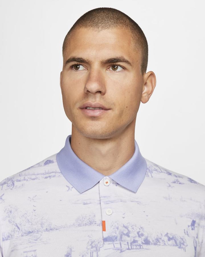 Camisa Polo Nike Slim Hombre Moradas | WTPYL-6597