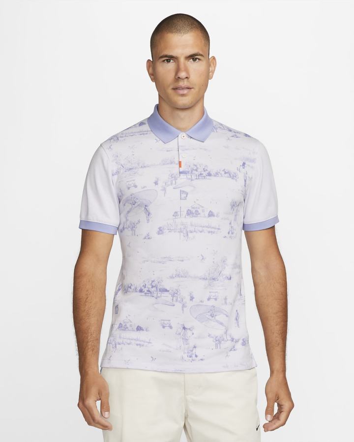Camisa Polo Nike Slim Hombre Moradas | WTPYL-6597
