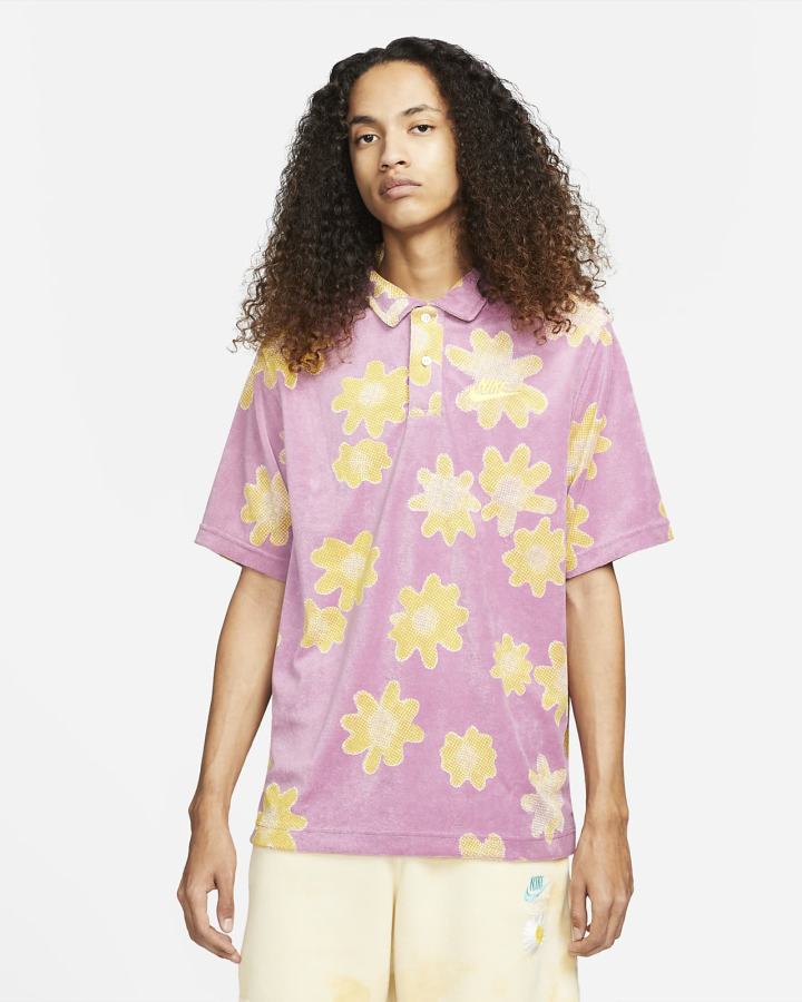 Camisa Polo Nike Sportswear Hombre Burdeos Claro | MEPVU-4261