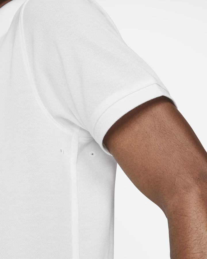 Camisa Polo Nike The Hombre Blancas | OWSRI-9527