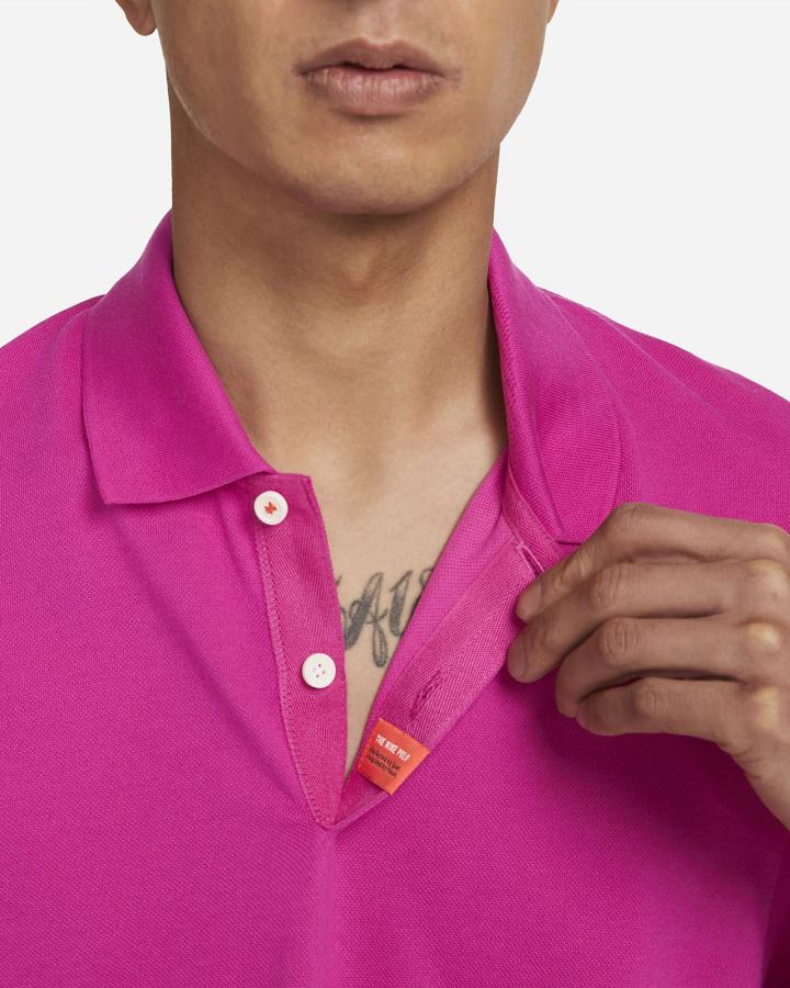 Camisa Polo Nike The Hombre Rosas | NIUWM-4139