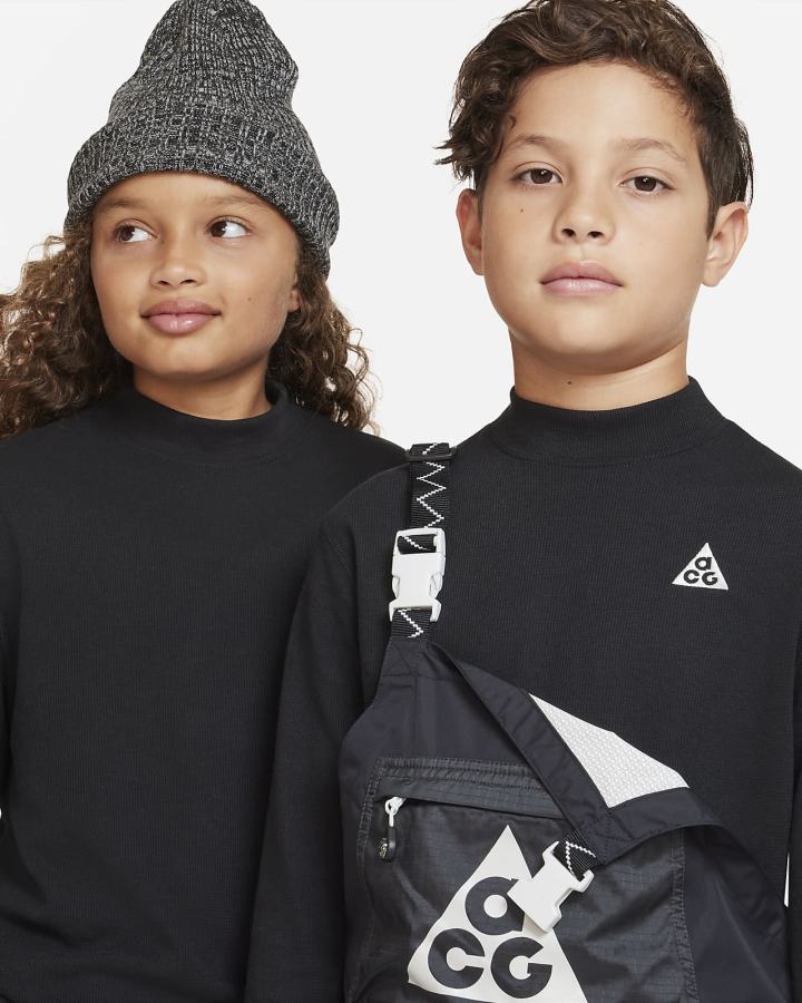 Camisas Nike ACG Dri-FIT Kids Long-Sleeve Top Niña Negras | XYGKB-4308