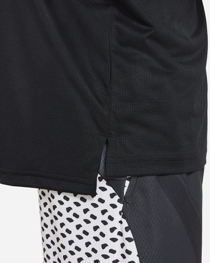 Camisas Nike Dri-FIT Kids Long-Sleeve Training Top Niño Negras Gris Oscuro Blancas | AHCBD-7168