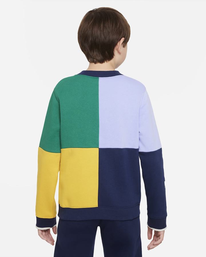 Camisas Nike Dri-FIT Kids Long-Sleeve Training Top Niño Azul Marino Rojas | YDNPG-3480