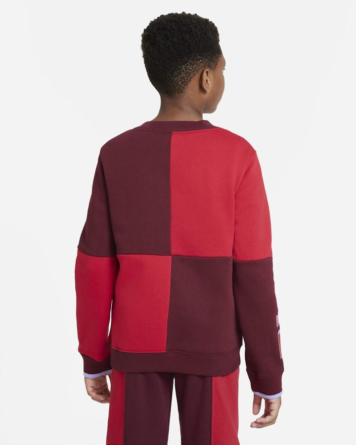 Camisas Nike Dri-FIT Kids Long-Sleeve Training Top Niño Rojas | YZNGP-4523