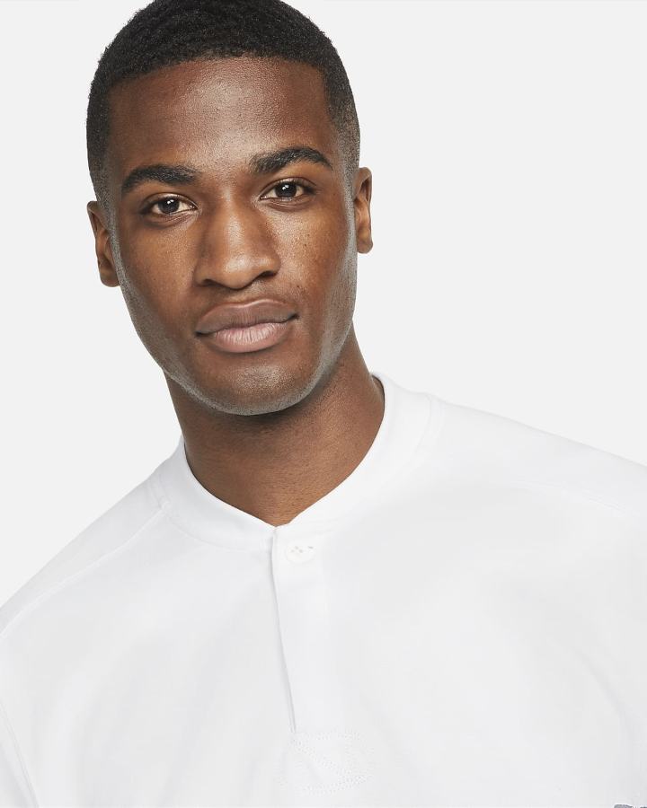 Camisas Nike Dri-FIT Long-Sleeve Golf Top Hombre Blancas Obsidian Blancas | AUPBC-8570
