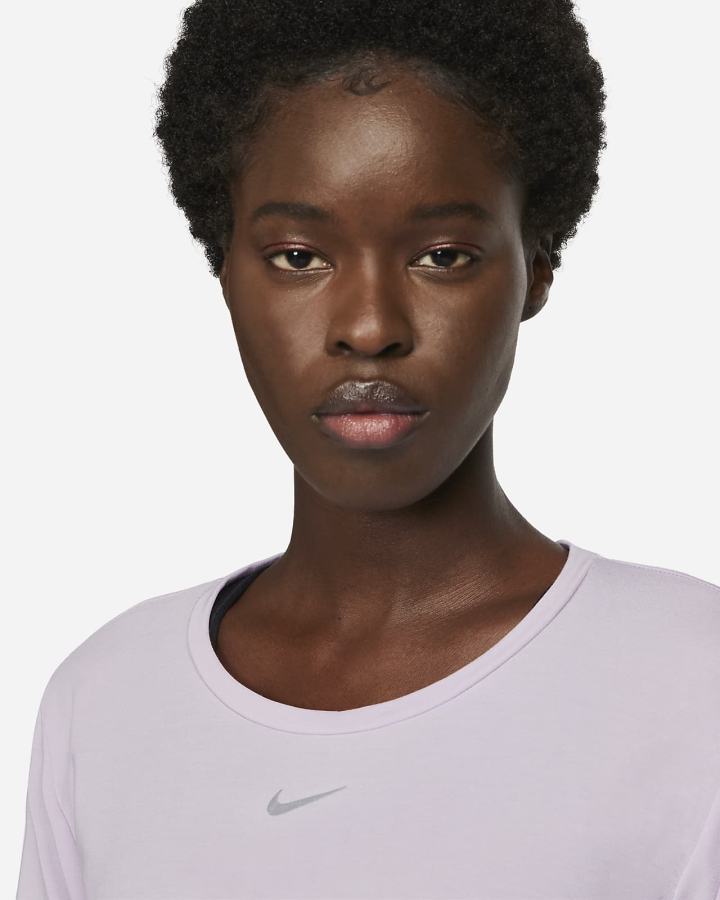 Camisas Nike Dri-FIT UV One Luxe Standard Fit Long-Sleeve Top Mujer Moradas | GTQEF-2914